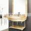 Hot Wholesale Solid Wood Mirror Modern Bathroom Vanity Set