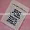 New style trade assurance personalize garment soft printed label