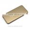 2015 best selling ultre thin metal shell polymer 6000mah mirror power bank charger with advertising for all samrt phones