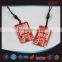 MDE16 promotional plastic key tags/crystal key card/expoxy card