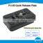 Handheld Mini Cam Stabilizer steadicam for DV / DSLR / Digital Camera - Black + Silver quick release camera plate