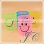 Cheapest Smile Face Plastic Gargle Cup For Promotion