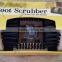 Steel Frame Wood Edges Boot Cleaning Brush Scrubber Tool