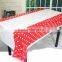 Polka Dot Design PE Disposable Plastic Tablecloth