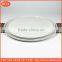 two different big size porcelain round ceramic pizza plates for ovens hotel restaurant and home dinner plate flat bottom