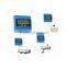 4~20mA digital inline pipe type brass water flow meter