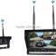 12V to 48V Wireless Digital 4CH 9inch Rear View Forklift Camera System with Night Vision and 4 Audio Output