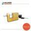 Rectangular Heavy Duty Brass Padlock and Key