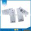 China 350g white card hang tag paper shape custom design garment hang tags