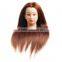 Cheap Factory Price Synthetic Hair Mannequin Head, Long Hair Synthetic Traiing Head Doll