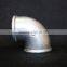 ISO, SGS Certified water gas pipe fitting Elbow 90 90R