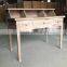 Latest Design Oak Wood Living Room antique Drawers Writing Table