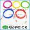 1M colorful 3.5mm aux cable for car,audio video cable