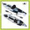 single fishing canoe kajak with rudder and pedal from cool kayak