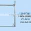 Frame System Scaffolding Ladder Frame H and Door Frame Scaffolding ZT-D012