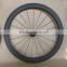 ruote carbonio pista fixed gear carbon wheels 50mm front 90mm rear clincher bicycle wheelset