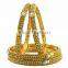 Indian Bollywood Traditional Party Wear Gold Plated Polki 4pcs Bangles Set