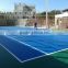 8layers outdoor tennis court flooring material by ITF certificate