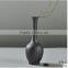 2016 Iron Glazed Ceramic Black Metal Flower Vase for Home Decoration Centerpiece