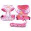 Yiwu Berry Love Heart Strap Chest Puppy Dog Walking Harness With Leash