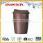 Custom plain promotional ceramic coffee mug with lid