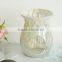 Silvery wedding supplies Vycor glass aroma fragrance lamp scented oil burner Aroma Frnace Fragrance Lamps