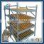 Gravity Storage Push Back Palleting Rack
