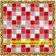mounted crystal glass mosaic