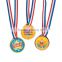 Wholesale Promotional Cheap Souvenir Plastic Gold Achievement Medals Assortment with Custom Message for Rewards and Prizes