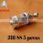 2015 Hot Sale A-Bomb 316 SS 1:1 clone kayfun 5 pawns/kayfun lite plus 5 pawns/kayfun lite 5 pawns