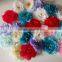 cheap peony silk flower head