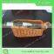 New decorative Single willow wine bottle holder/Wicker wine basket /Cheap wicker storage basekts