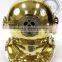 U.S. NAVY MARK IV DIVER'S HELMET - NAUTICAL DEEP DIVING HELMET - US NAVY BRASS DIVING HELMET MARK IV