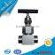 207 bar 3000 psi once piece high pressure 316ss ball valve