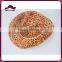 High quality paper leopard straw cowboy hat