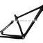 2015 new thru axle/QR 26" fat bike full carbon snow frame 120mm BSA/BB30 carbon fat bike frame for 5.0" fat tire bike