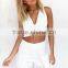 Latest Fashion Women Shorts and Top Sexy Two Pieces Beach Party Wear