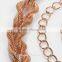 Fashion hanging belt chain Brightness F1-80113