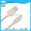 Factory wholesale attractive mfi usb cables with various colors chosen