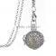 Rhinestone Locket Antique Silver Cage Fragrance Essential Oil Aromatherapy Diffuser Necklace