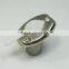 Stainless steel fishing rod holder