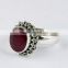 Paradise !! Ruby 925 Sterling Silver Ring, Gemstone Silver Jewellery, Handmade Silver Jewellery