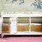 Colorful Painting Solid Wood Cabinet Living Room Shoe Rack