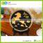 Animal horse pattern round hand made art minds miniature wood crafts