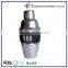 stainless steel food grade promotional bar wine 500ml cocktail shaker with rubber band