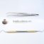 Dental Hygiene Examination Cleaning Kit Mouth Mirror Gold Plated