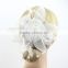 2015 vintage lady feather Sinamay fascinator Hair Clip hats for various party