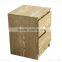 wooden grain melmained MDF cheap Modern large simple Modern used bedside cabinet