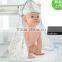100% Cotton printed Hooded Baby Knitted Blanket