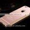 Wholesale  ! Luxury bumper metal aluminum hard case cover for iPhone 6 / 6 plus